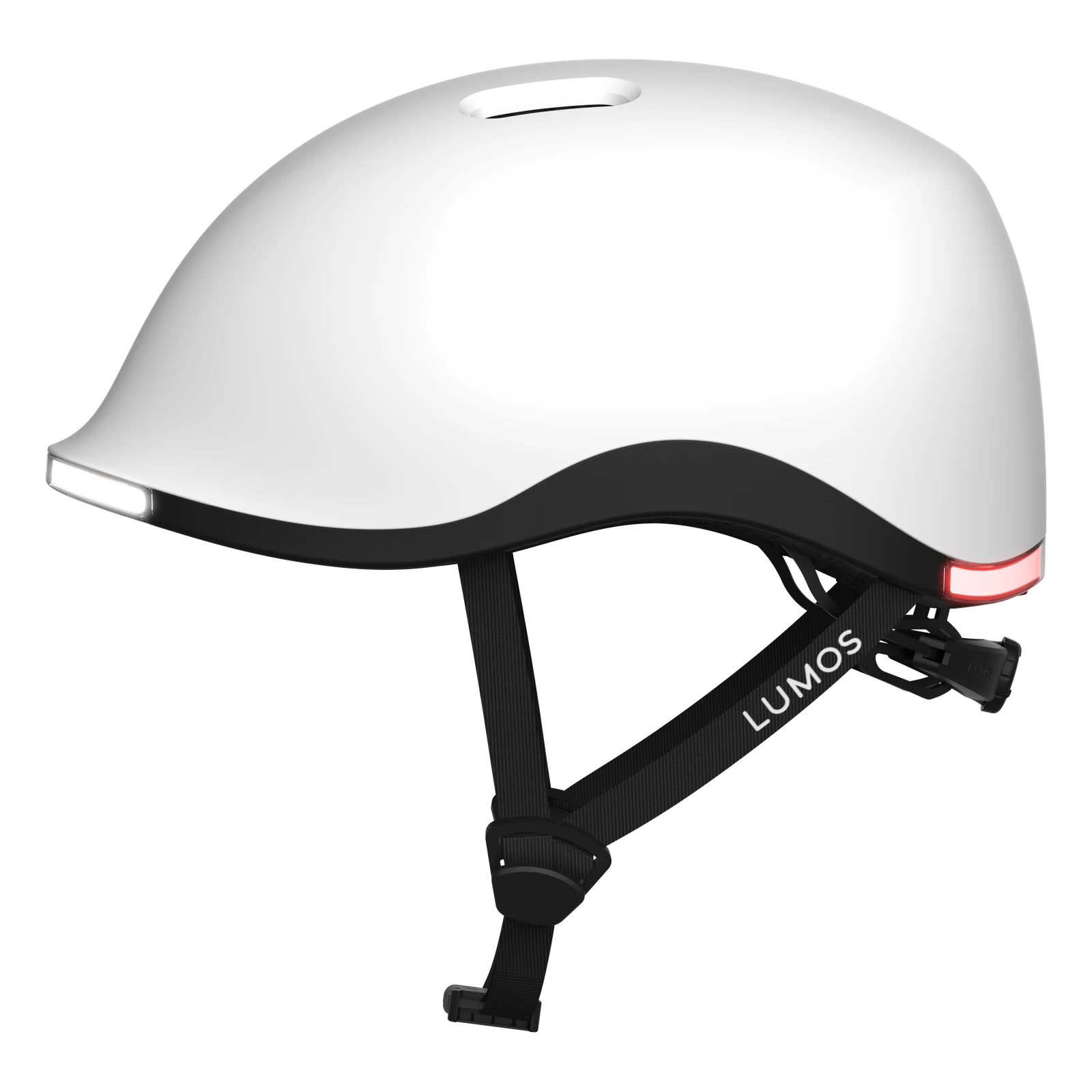 Lumos Nyxel Smart Bike Helmet — White — standard