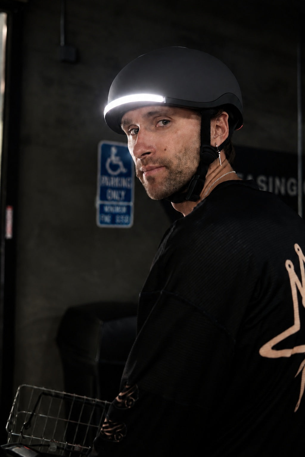 Lumos Nyxel Smart Bike Helmet — Black — standard