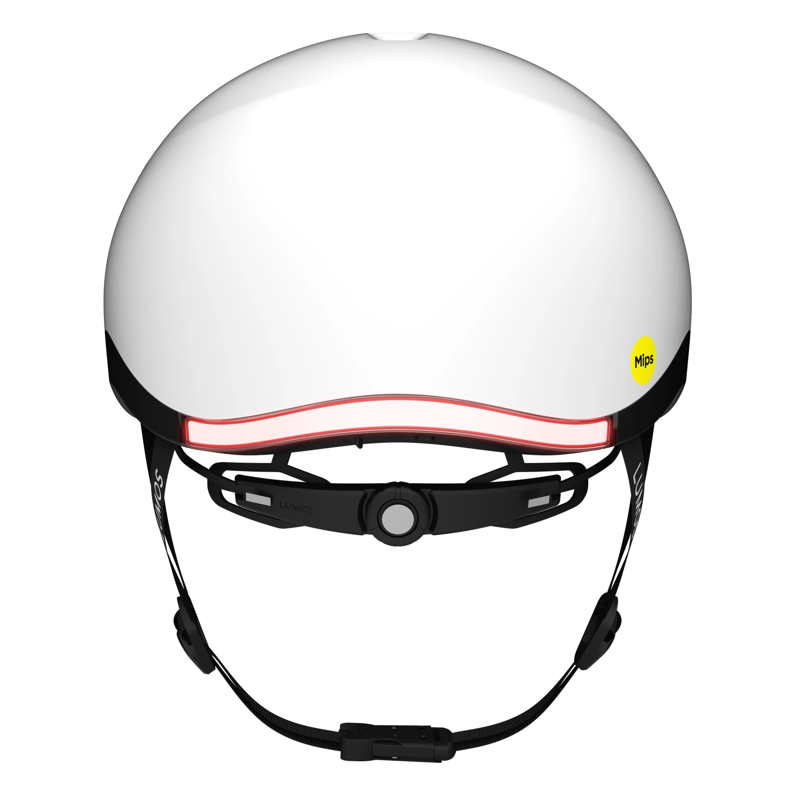 Lumos Nyxel Smart Bike Helmet — White — mips