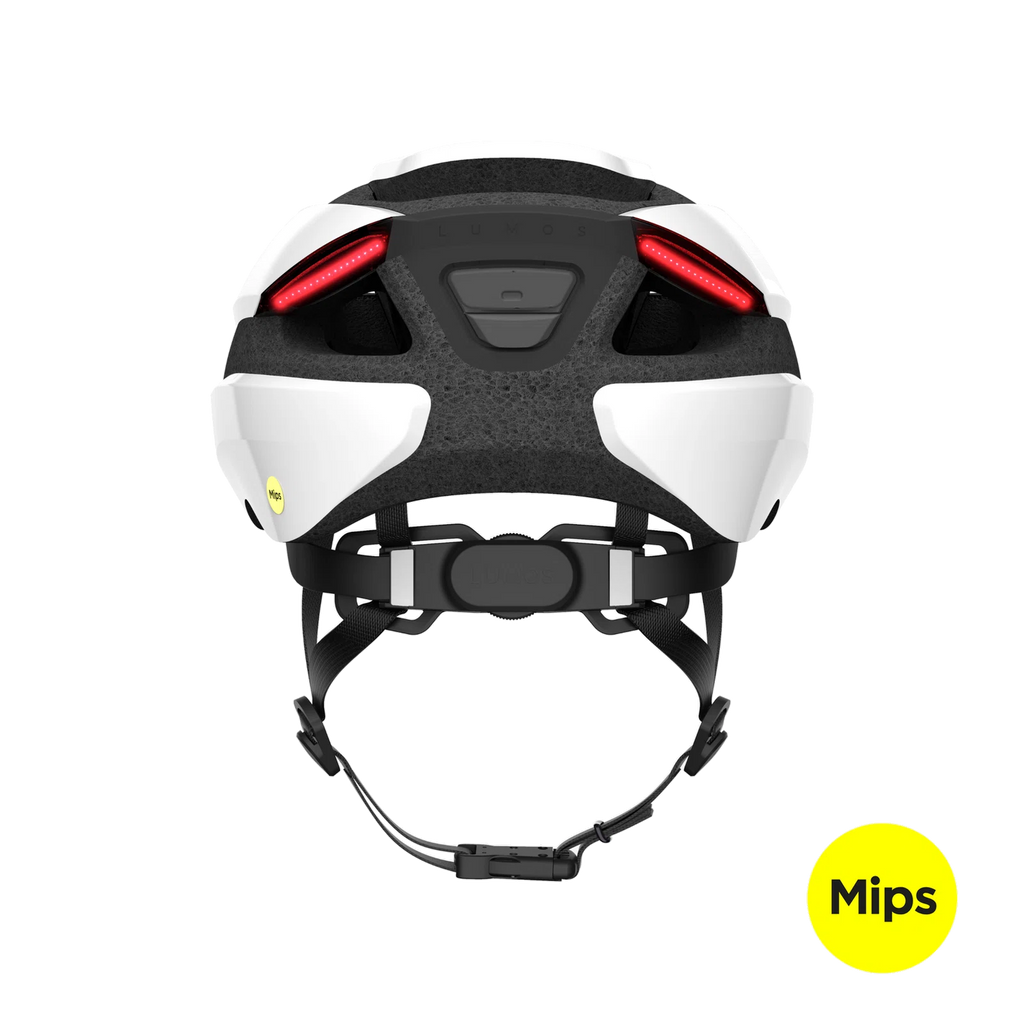 Lumos Ultra Smart Bike Helmet — Jet White